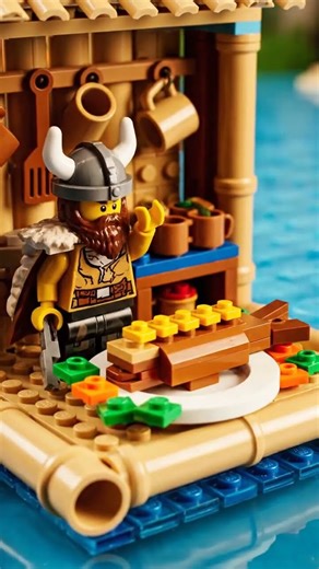 Viking Warrior is Cooking Mealworm Satay Skewers