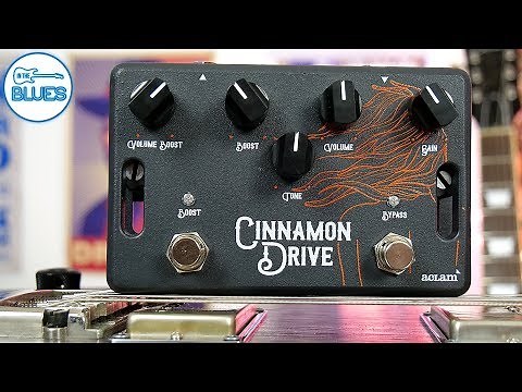 Aclam Cinnamon Drive Pedal - The 60's 70's Amp Cranked Tone in a Box