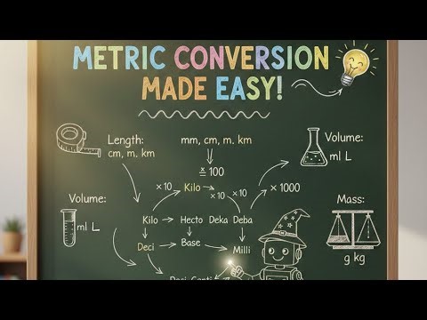 How to Convert Milli, Centi, Deci, Deca, Hecto, Kilo in Math | Metric Conversion Tricks / Math Tips
