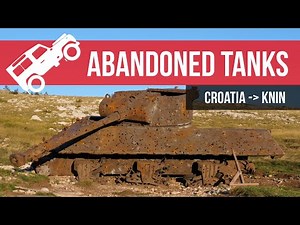 We found abandoned tank graveyard - Knin, Croatia