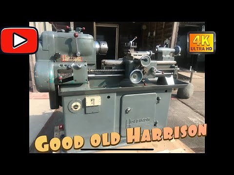 Harrison L5 Gap Bed Tool Room Lathe
