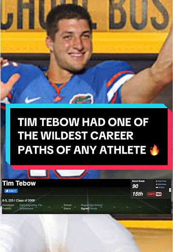 Tim Tebow's Unforgettable Athletic Journey