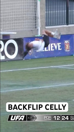 Watch this corkscrew backflip celebration from Portland’s Ben Thoennes