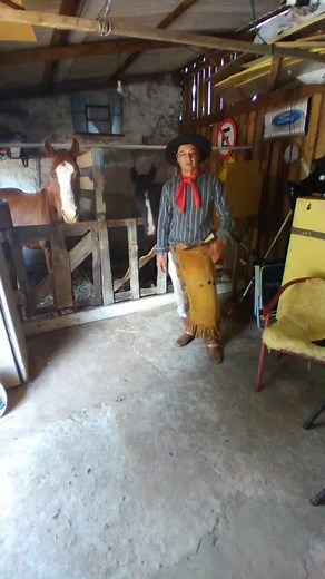 Exploring Cowboy Culture in a Rustic Barn Setting