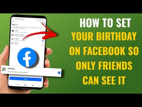 How to Set Your Birthday on Facebook So Only Friends Can See It | English