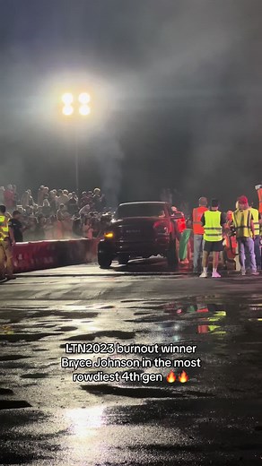 Epic Burnout Action at Lifted Truck Nationals 2023
