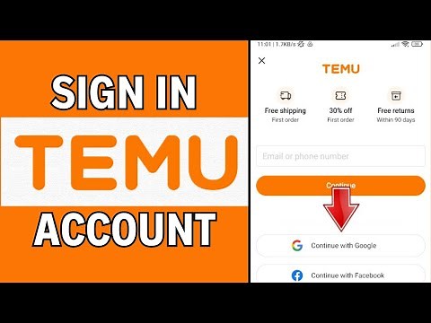 How to Login Temu Account? Sign In Temu Online Shopping (EASY)