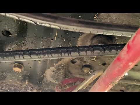 Craftsman lt2000 drive belt install