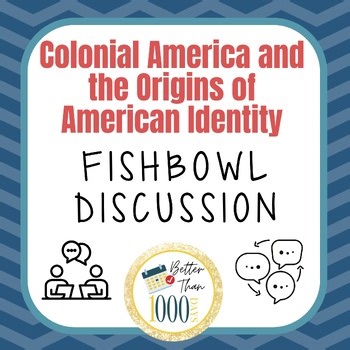 Colonial America Discussion Activity | Early America US History Engaging Lesson