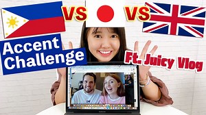 64K views · 6.2K reactions | Japanese English VS Filipino English VS British English Accent Challenge https://youtu.be/ykkMPu1A_MI | Manahello | Facebook