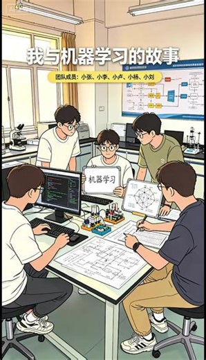 广东海洋大学《机器学习》课程趣味篇1 #计算机 #Ai#Ai短视频#编程