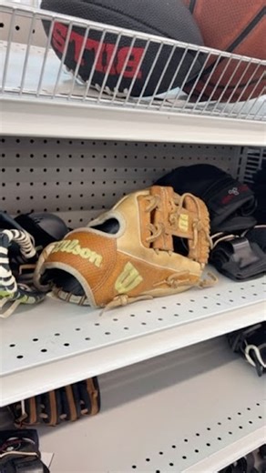 Thrift store baseball glove find