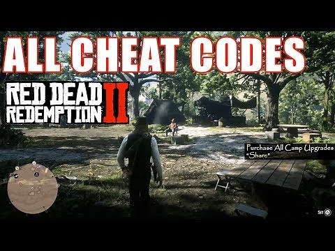 Red Dead Redemption 2 Cheats [ALL CHEAT CODES]