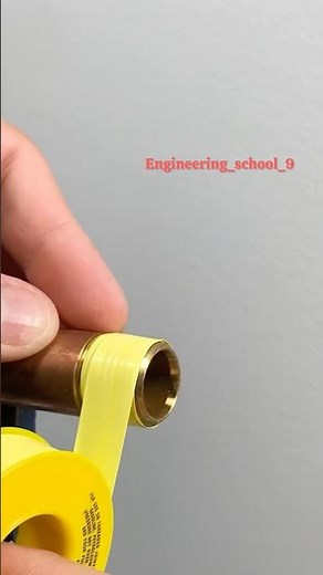 How to Use Teflon Tape Properly | Prevent Pipe Leakage Easily | Stop Pipe Leakage Instantly 😱