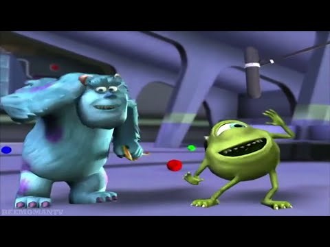 Monsters, Inc. Scream Arena Walkthrough Part 1 - Arena 1 - Simulation Room