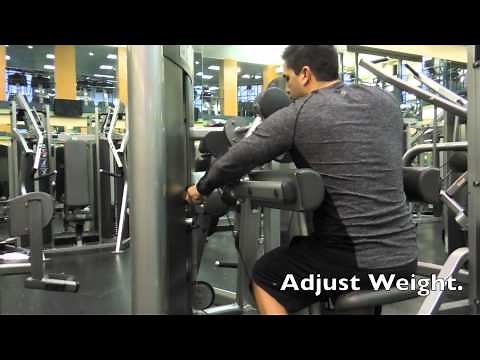 How To Use The Lateral Raise Machine - Exercise Video
