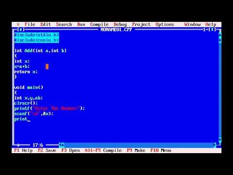 adding two integer number in c (using function)