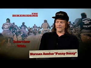 "The Bikeriders" Interview with Norman Reedus "Funny Sonny"