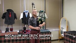 AB2 McCallum Blackwood Bagpipes Standard (In Stock)