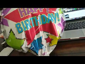 Cheap 99 cent dollar store mylar balloon last a long time. Blow them up with straw after a month!
