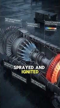 How Jet Engines Create Thrust | Turbojet Explained