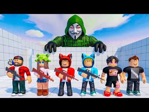 NAJWIĘKSZY HAKER VS NAJLEPSI YOUTUBERZY w RIVALS (Roblox)