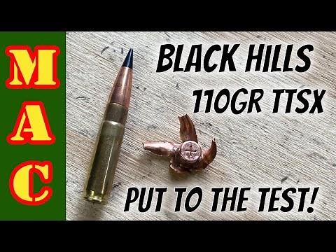 TEST: Black Hills 300BLK 110gr TTSX