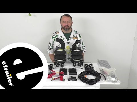 Review of Firestone Vehicle Suspension - Ride Rite Air Bags Compressor Wireless Control - F39XV