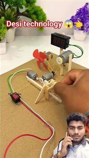 Manual Gear Coupling with Dc motor project #motor #sciencemodel #automobile #youtubeshorts #dcmotor