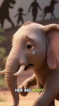 “Ellie the Dancing Elephant 🩰✨#cartoon #kids