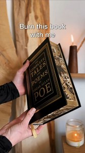 Court O'Reilly • Woodburning Artist on Instagram: "Pyrography + Edgar Allan Poe ✍🏼 Here is my official pyrography on a book debut! Can you guess the three works of Poe that the art was inspired by? The Complete Tales and Poems of Edgar Allan Poe is a leather bound edition published by Barnes & Noble in 1992. Full pyrography process video on YouTube. Stay tuned for when I reveal what the page edges look like when the book is opened. 📖 . . . #woodburning #pyrography #woodburningart #pyrographyar