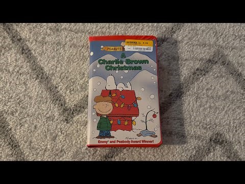 Opening to A Charlie Brown Christmas 1998 VHS