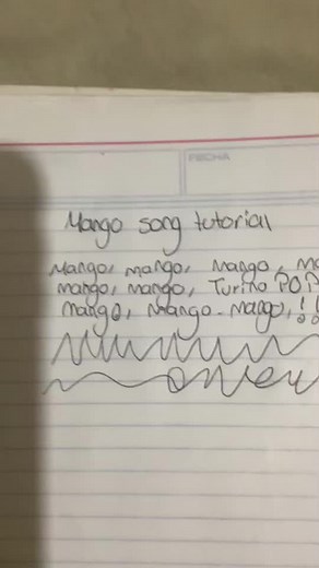 マンゴーソングのチュートリアル