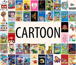 60 Nostalgic Cartoon Wall Art Prints L Cartoon Poster Bundle L Digital Download L Aesthetic Wall Decor - Etsy