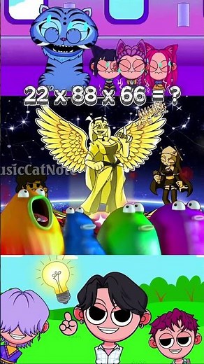 FNF Golden Opera Sprunki All Phases 32🎶 | K-pop Demon Hunters Edition🔥 #shorts #fnf #kpop #golden