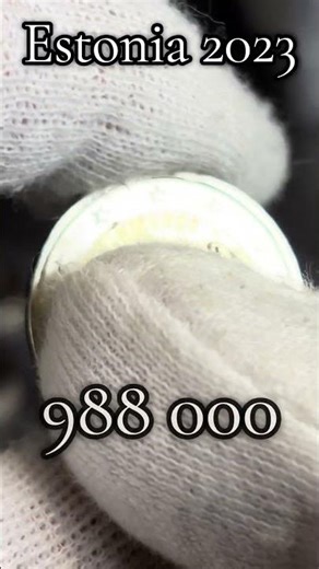 Estonia 🇪🇪, 2 Euro coin “National bird barn swallow” 2023. #rare #coin #euro #money #cool