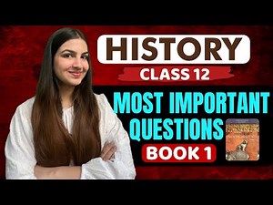Class 12 HISTORY Most important Question Answers Book-1🔥 | Boards 2024 | Must Watch ✅ #cbse #class12