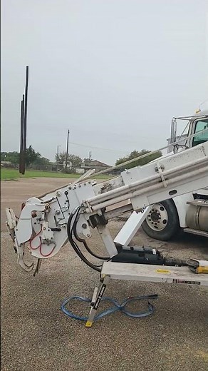 Altec Digger Truck repairs.
