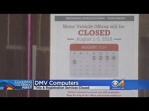 Driver's License Offices, DMV Locations Closed In Colorado