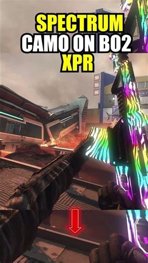 XPR Showcase Custom Camo MOD "SPECTRUM" BO2