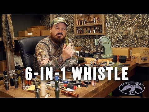 Duck Commander 6-in-1 Pintail Widgeon Whistle Duck Call Instructional Video