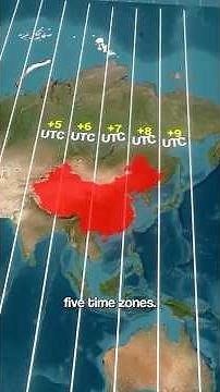 Why All of China Shares One Time Zone