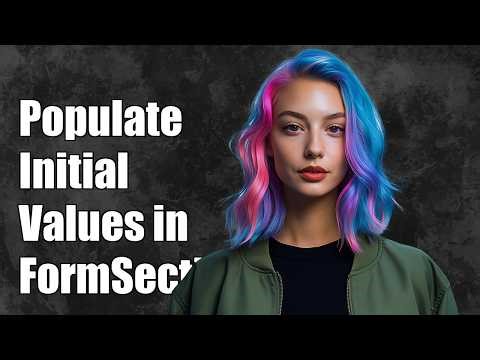 Redux form - How to populate initial values in FormSection components