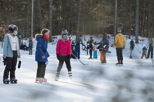 Ice Skating - Muskegon Luge Adventure Sports Park