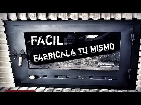 DOORS FOR FIREPLACES 🔥🔥🔥 Tutorial as MANUFACTURING IT 🌡️⚒️🗜️