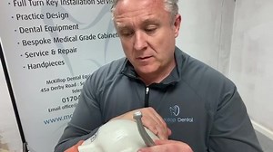 Quick demonstration on the effect chip has on the aerosols on a handpiece, chip air is what is mixed with the water to turn it into a spray. Switching to an electric micro motor with speed increasing handpiece you can turn off the chip air reducing the aerosols dramatically... Please call 01704 538221 for further information | McKillop Dental Equipment Ltd