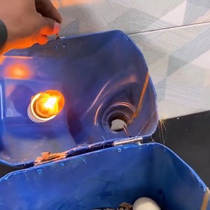 Making Mini Egg incubator by using Old Oil bottle - Hatched chicks | Mian Inventions