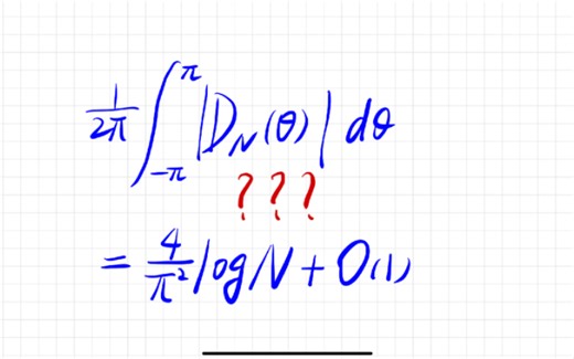 【傅立叶分析】Dirichlet kernel确实不是good kernel，但是有个估计问题仍然没解决