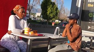 Cucumber prank gone home ,She was shocked how big it is! | Phanda Africa
