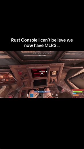 Rust Console I can’t believe we now have MLRS…#shorts #rust #rustconsole
